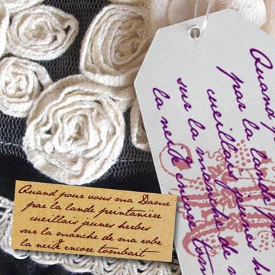 现货日本英文复古多款木质印章