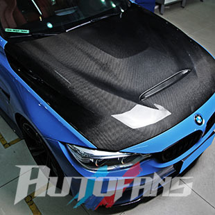 GTS款 0526 M4专用改装 BMW宝马F8X 轻量化碳纤维引擎盖