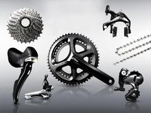 @BIKE 正品SHIMANO 105 5800 公路套件 2*11速 黑色