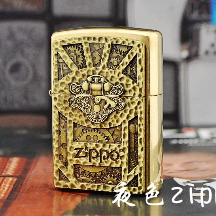 夜色zippo正品   纯铜 蒸汽朋克徽章 29103 ZIPPO/瑞士军刀/眼镜 ZIPPO/芝宝 原图主图