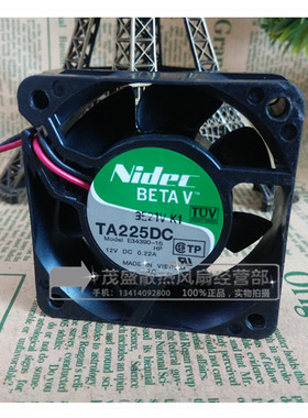 原装正品Nidec TA225DC E34390-16 6025 12V 0.22A 机箱散热风扇