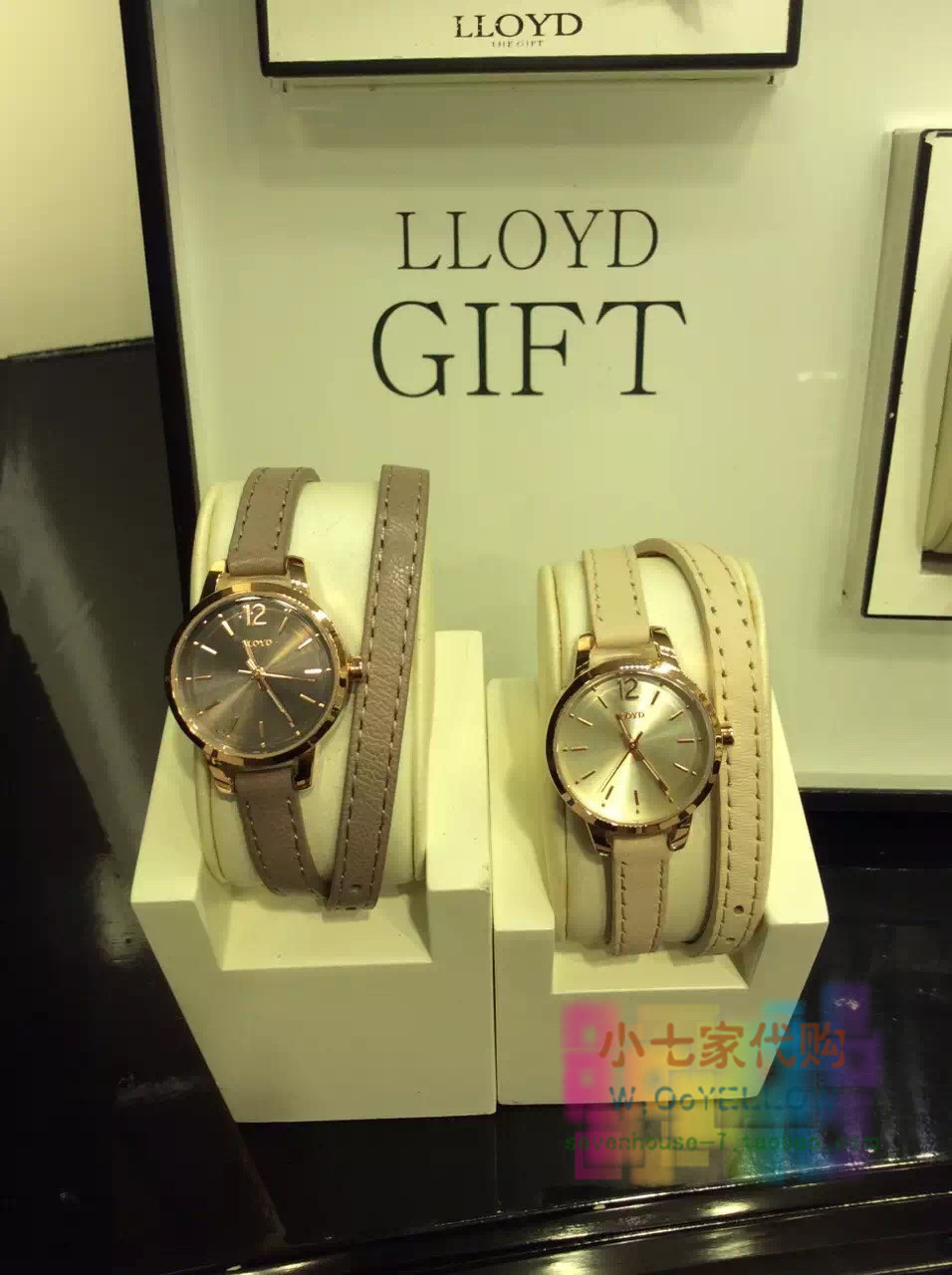 СÆß¼Ò´ú¹º¡ïLLOYDº«¹úר¹ñÕýÆ· Ë«²ãƤ´ø ¼ò½àÔ²ÅÌ ÈÆÍóÊÖ±íÅ®±í