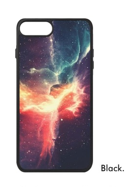 适用于iPhone与蓝色星云相互冲击Xr手机壳max保护套678plus硅胶11