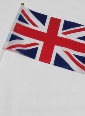 特价 各国小国旗 手摇旗 英国 8号旗帜外国手摇旗八号 21*14cm