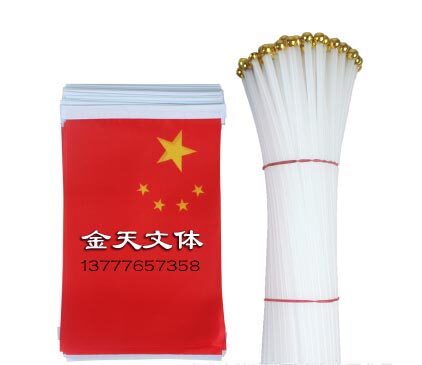 8号中国五星红旗  手摇旗  手挥旗14*21CM小红旗庆典活动旗帜