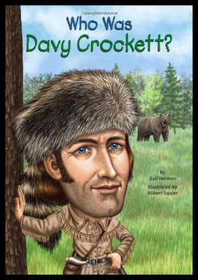 【预售】英文原版Who Was Davy Crockett?谁是戴维·克罗克特？