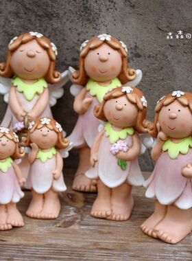 可爱风儿童房吊脚娃娃软装饰品