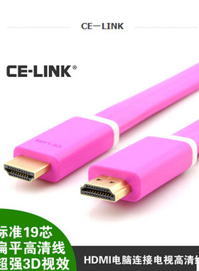 五彩扁平HDMI线CE－LINK