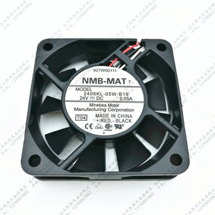 变频器 B19 6CM 05W 2406KL 风扇 0.05A 24V 双滚珠 6015 NMB