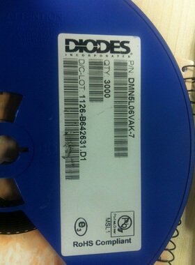 DMN5L06VAK-7  DIODES 品牌全新原装现货！！