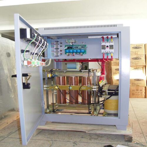 SBW-80KVA 80KW三相四线 交流380v 全自动补偿式 大功率 稳压器