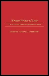 Writers Bio 预售 Bibliogr Annotated Women Spain