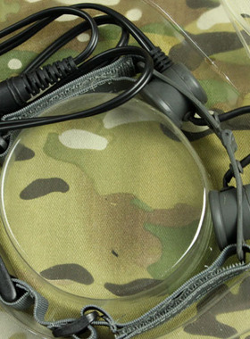 Z.Tactical 战术喉麦真空声音传输耳塞耳机喉震适配器 Z033三色