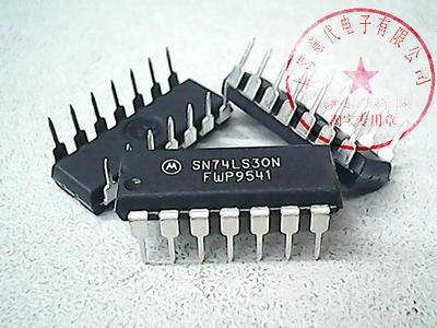 SN74LS30N   MOT  74LS30〖正品原装〗赛格市场G332室实体店 现货