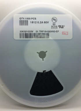 大毅 贴片自恢复保险丝 SMD PTC TRF18-075V13-EF 1812 0.75A 13V