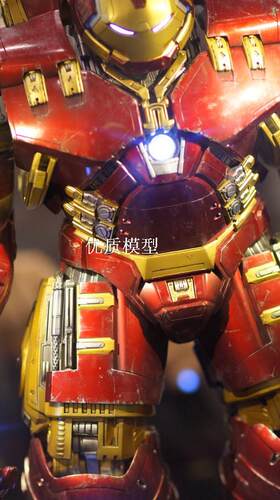 钢铁侠反浩克装甲现货合金模型