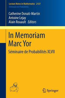 【预订】In Memoriam Marc Yor - Séminaire de ...