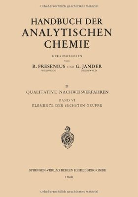 【预订】Elemente Der Sechsten Gruppe: Sauers...