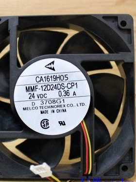 原装三菱风扇CA1619H05 MMF-12D24DS-CP1三线带检测功能24V 0.36A