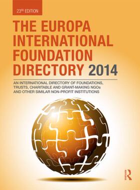 【预售】The Europa International Foundation Directory 2014