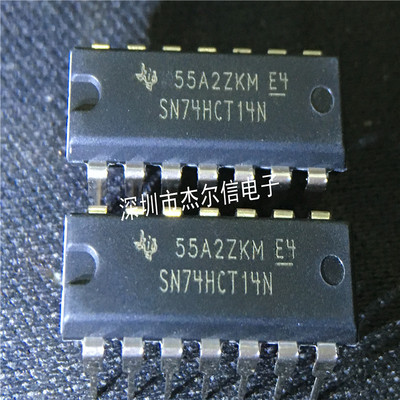 SN74HCT14N SN74HCT14 74HCT14N TI DIP-14 进口原装 可直拍 出样