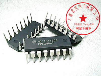 MC14511BCP  ON  DIP-16【正品原装】赛格市场G332室实体店 现货