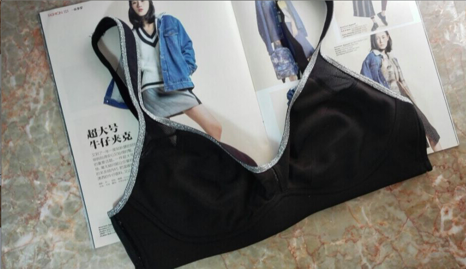 女大码内衣 运动文胸 宽肩带无钢圈超薄胸围*75/80/85bc,90cd,95d