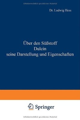 【预订】Uber Den Sussstoff Dulcin Seine Dars...