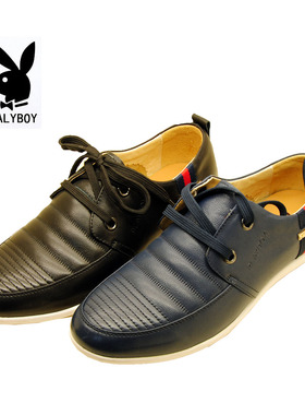 花花公子男鞋韩版潮流舒适休闲皮鞋单鞋子151-890670 151-890645