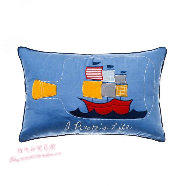 新款儿童靠垫抱枕 布艺软饰床头靠枕 床上用品家居午睡 漂流瓶,居家布艺,靠垫/抱枕,淘宝优惠券,粉丝福利购,淘宝优惠卷