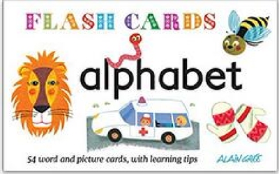 【预订】Alphabet - Flash Cards: 54 Word and ...