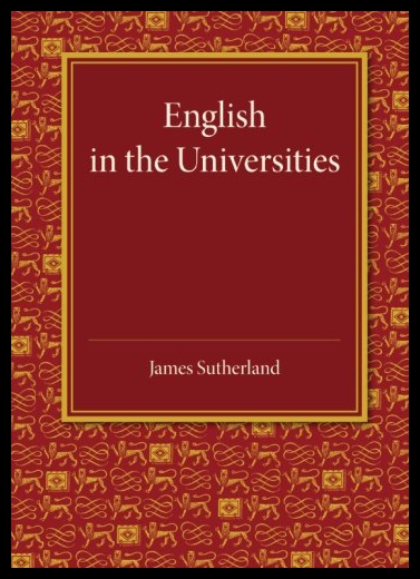 【预售】English in the Universities: An Inaugural Lecture