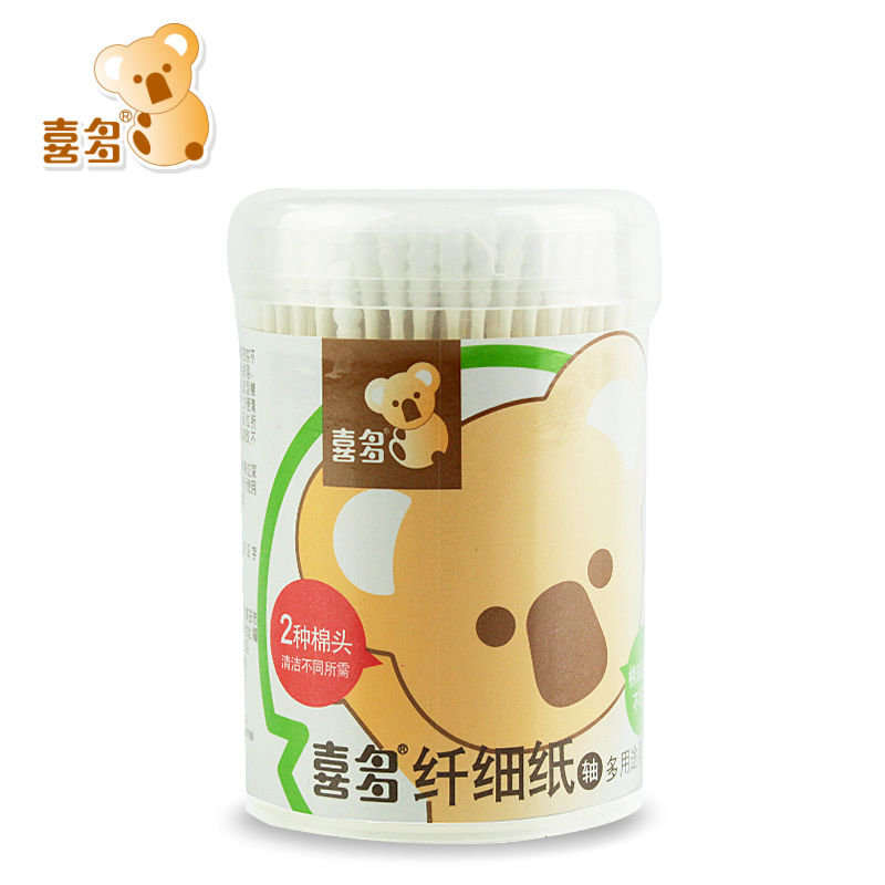 多用途細軸200支嬰兒寶寶棉花棒