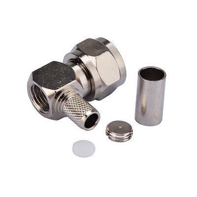 英制F公头弯式 接RG58 RG142 LMR400电缆