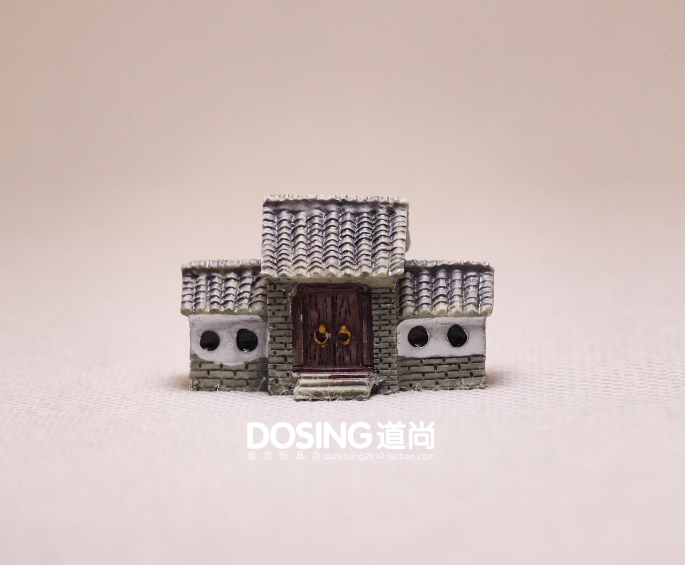 仿真微缩 中国古代建造 中式庭院门口 牌坊大门 模型树脂微景摆件,玩具/童车/益智/积木/模型,建筑/DIY小屋/拼装模型,淘宝优惠券,粉丝福利购,淘宝优惠卷