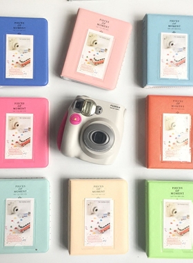 专辑小卡4寸3寸2R插页式影集A7in打印生活照片电影票车票相册本