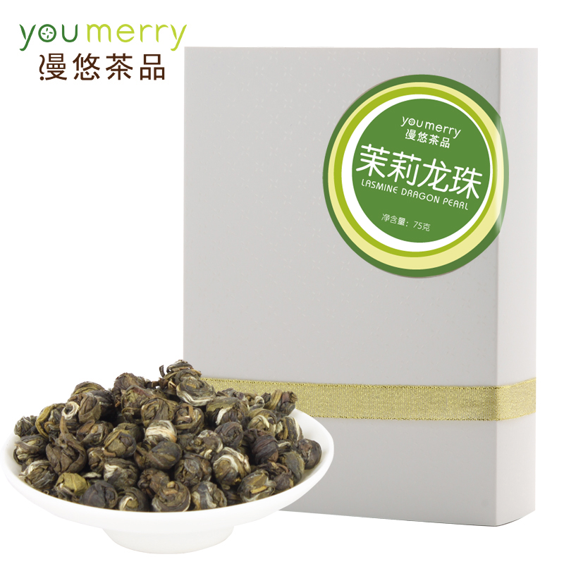 漫悠龙珠白毫绣球75g茉莉花茶