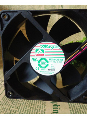 原装永立 MGT12012YB-R38 12038 DC12V 0.80A大风量 散热设备风扇