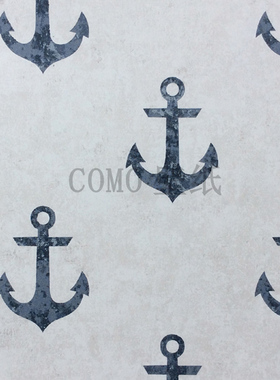 MENTON大航海船锚儿童房墙纸壁纸GN600971 600972 600973 600974