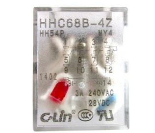 电磁继电器HHC68B-4Z