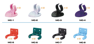 软胶麦夹 壁夹塑料夹子麦克风墙壁支架卡拉OK有线无线话筒壁挂夹