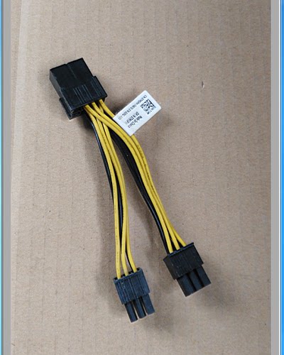 原装戴尔 DELL 工作站TM5PH GPU显卡供电线转接 8PIN转双6pin
