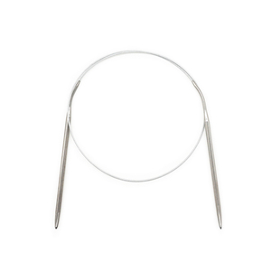 编织工具 毛衣针不锈钢环针 钢丝绳毛衣环型针(80cm)
