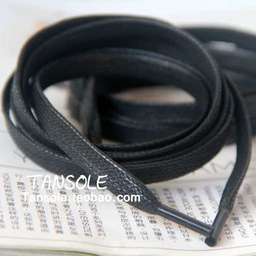 黑白红防水打蜡AF鞋带AJ1 AJ5 AJ6黑色红色倒勾适用