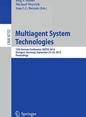 【预订】Multiagent System Technologies