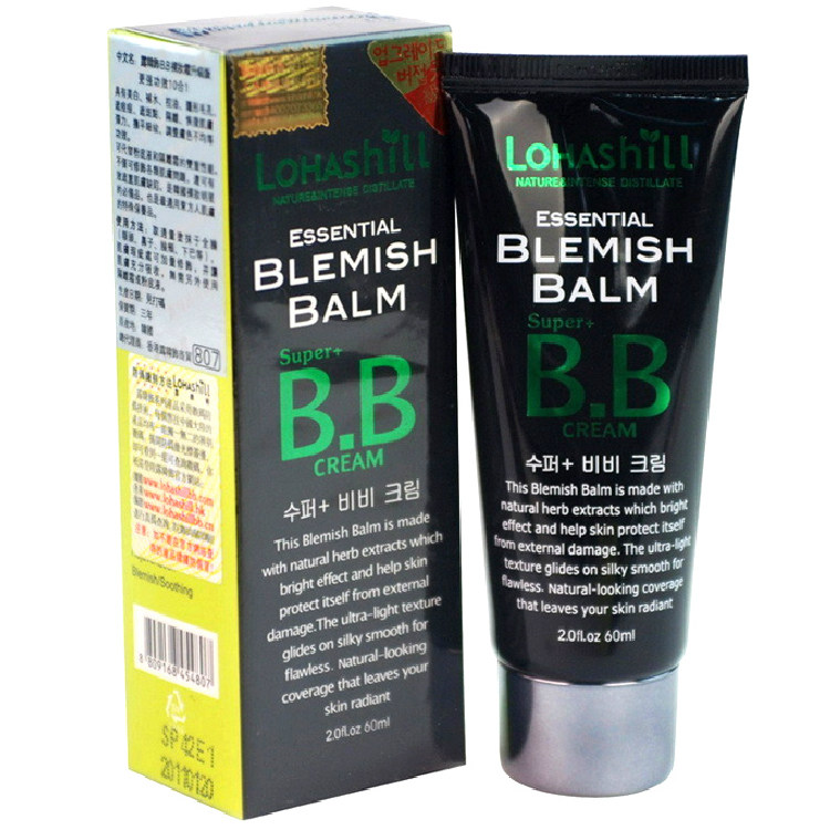 包邮Lohashill露韩饰bb霜全效裸妆霜升级版十合一807遮瑕保湿痘印