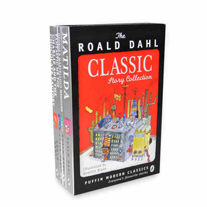 英文原版儿童阅读Roald Dahl Classic Story Collection罗尔德达尔经典故事集（共4册）畅销儿童阅读书籍0~3~6~8岁儿童