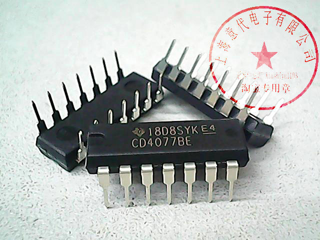 CD4077BE  TI   DIP-14〖正品原装〗赛格市场G332室实体店 现货