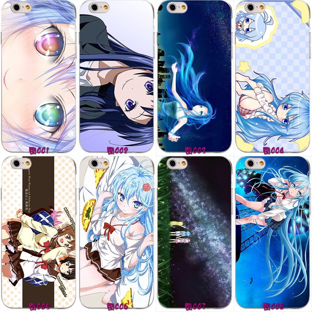 电波女与青春男苹果iphone 7/14pro/适用xsmax手机壳定制13