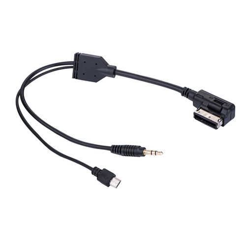 适用于奥迪A6L A8L Q5 Q7Q3奥迪microUSB数据线三星note2 3AMI音